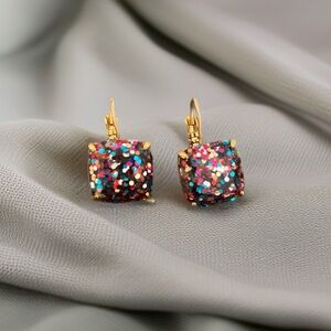 Kate Spade Gold and Multicolor Earrings